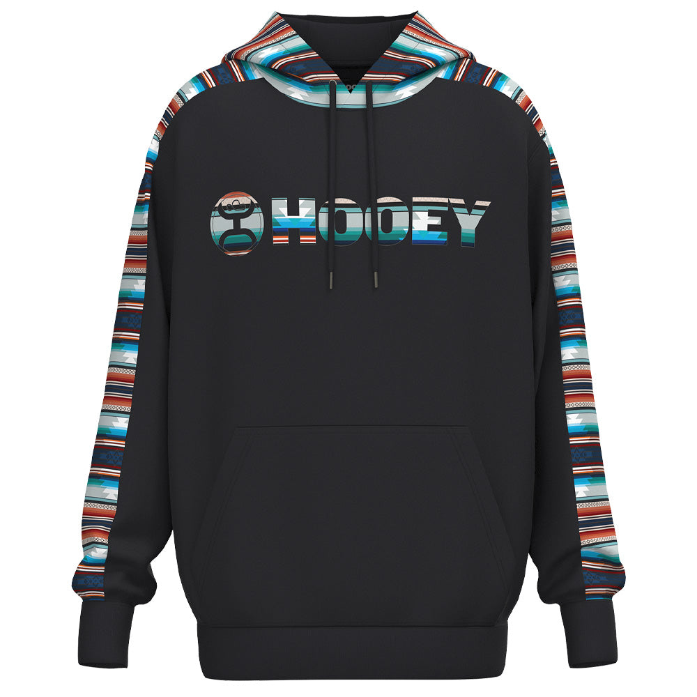 Canyon Hoody Black w/ Multi-Color Stripes