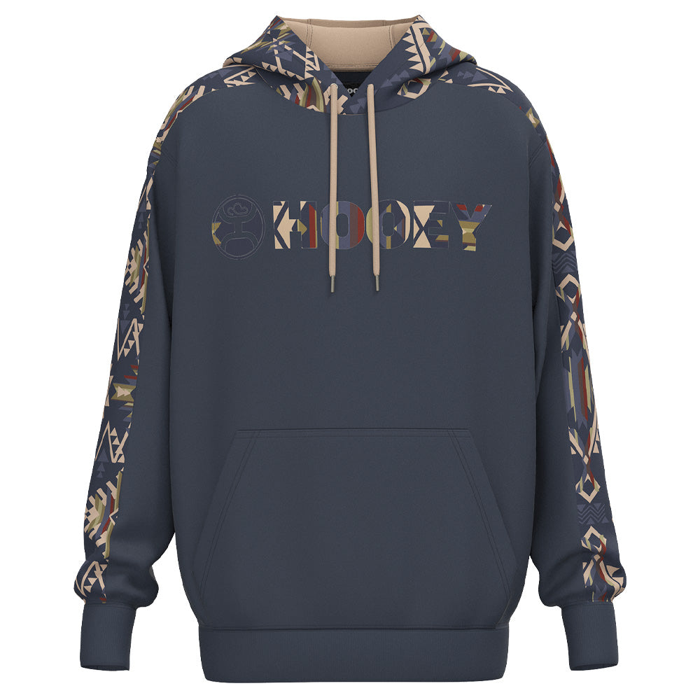 Canyon Hoody Dark Navy w/Aztec Detailing