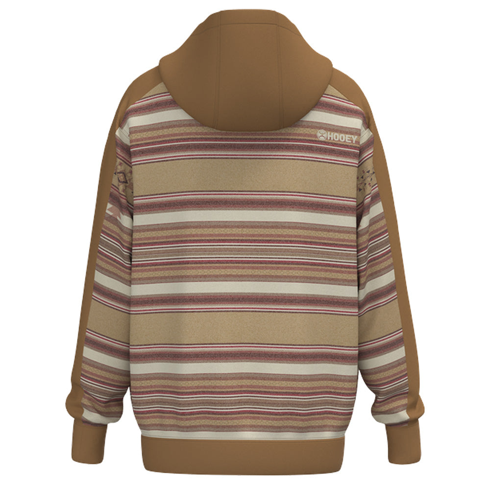 Canyon Hoody Tan/ Red Stripe