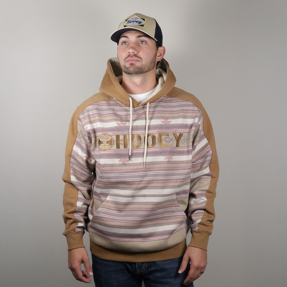 Canyon Hoody Tan/ Red Stripe