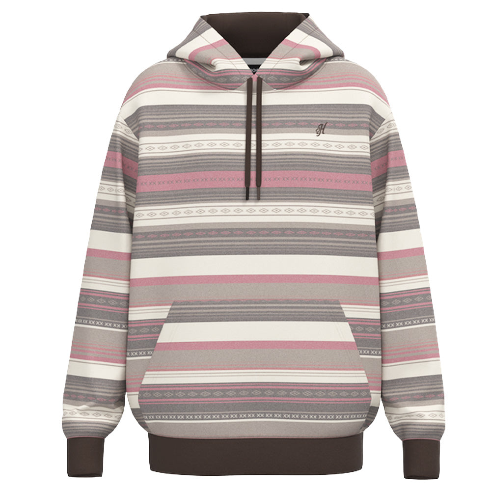 Legendary Hoody Cream/Brown & Red Stipes