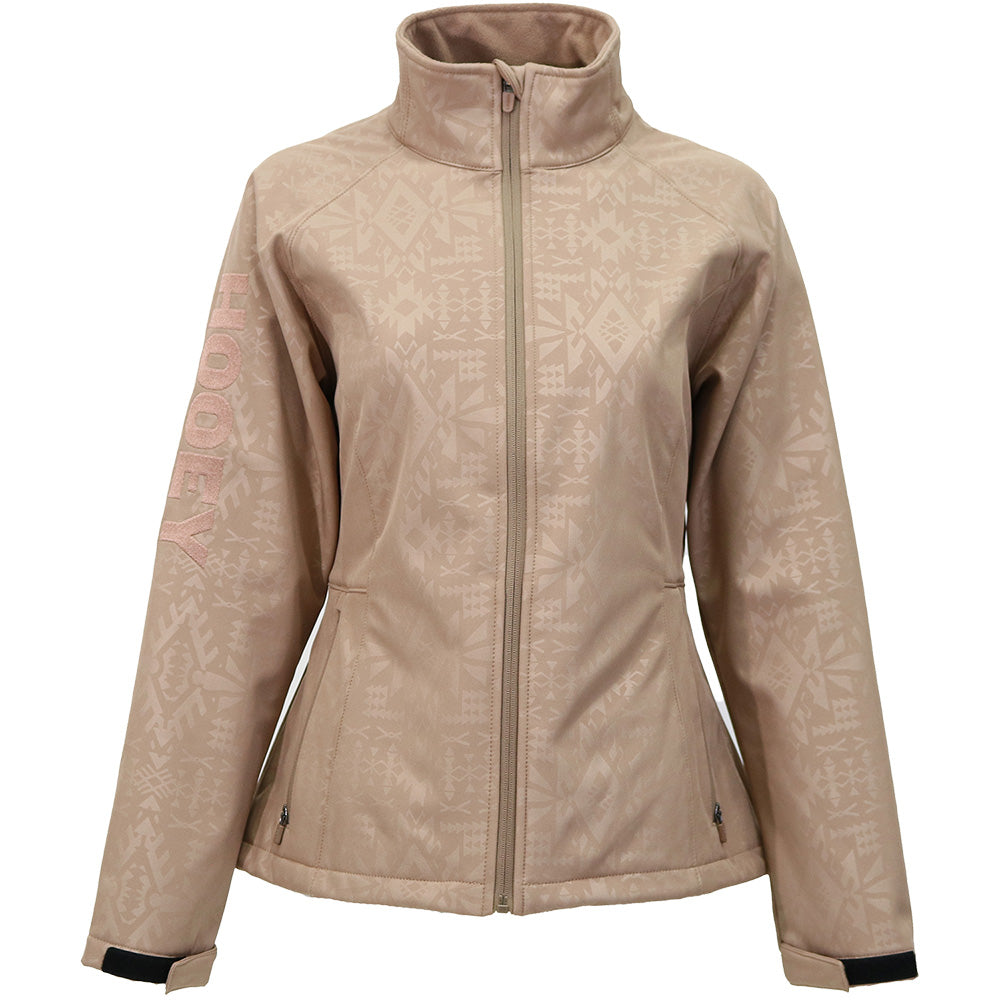 "Storm Jacket" Tan with Aztec