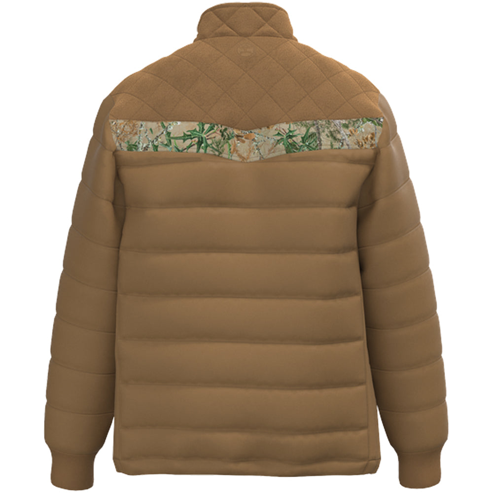 Banff Puffer Jacket Tan/Camo