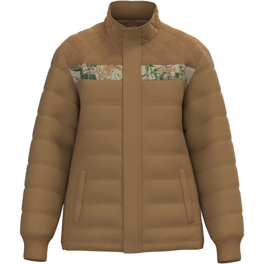Banff Puffer Jacket Tan/Camo