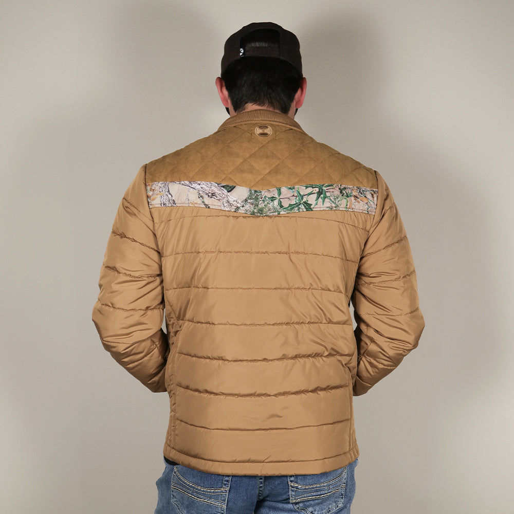 Banff Puffer Jacket Tan/Camo