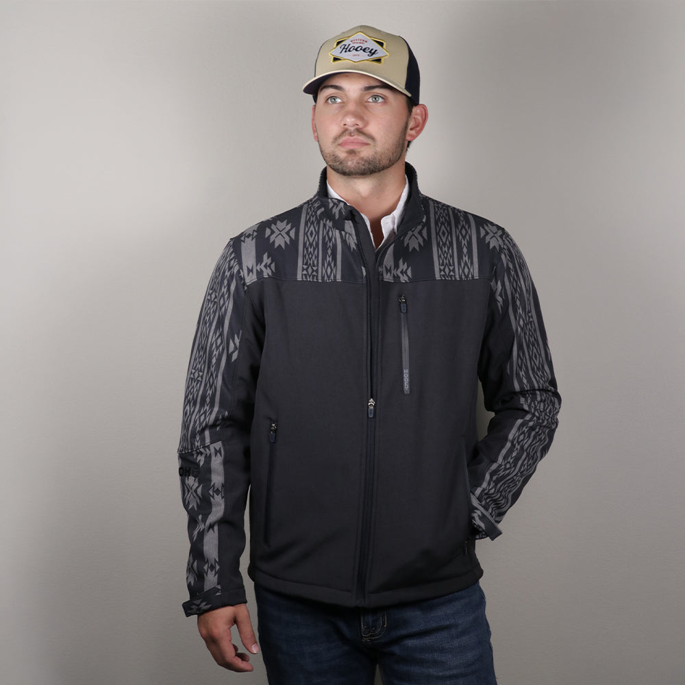 Jackson Softshell Jacket Black/Aztec
