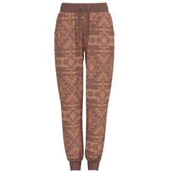telluride pink and tan jogger with aztec pattern