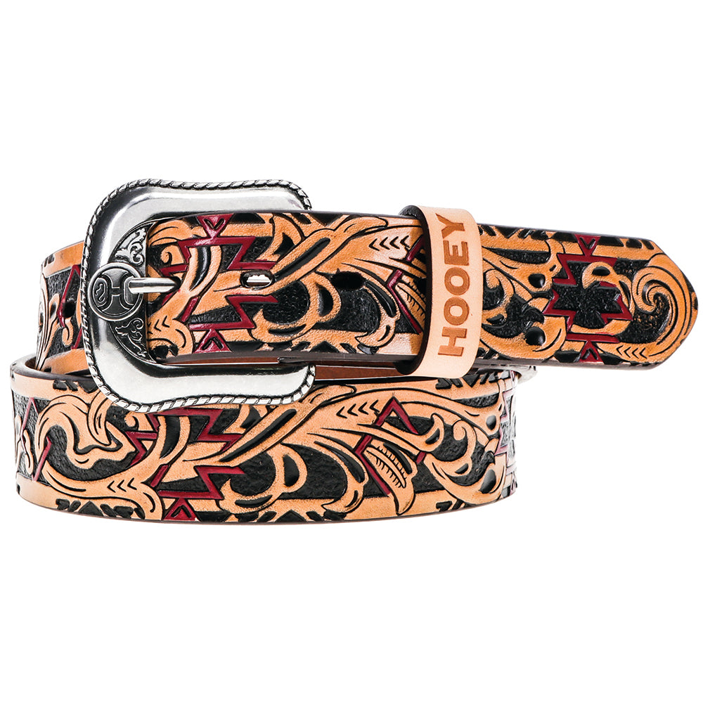 Tan and black belt Skinny Standard Belt - Saddle Tan | Tanner Goods main image 3