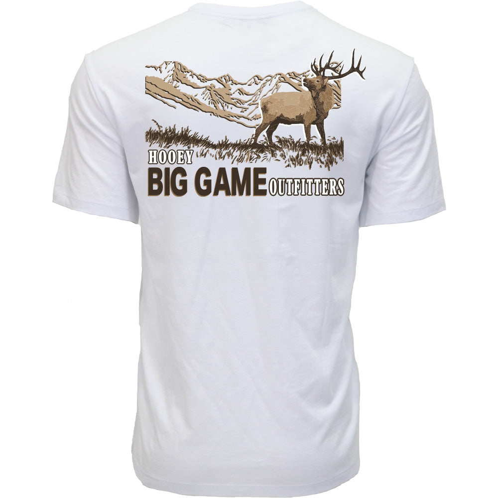 Big Game Hooey Outfitters T-shirt White