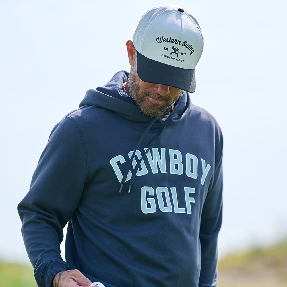 "Fairway" Cowboy Golf Hoody Navy