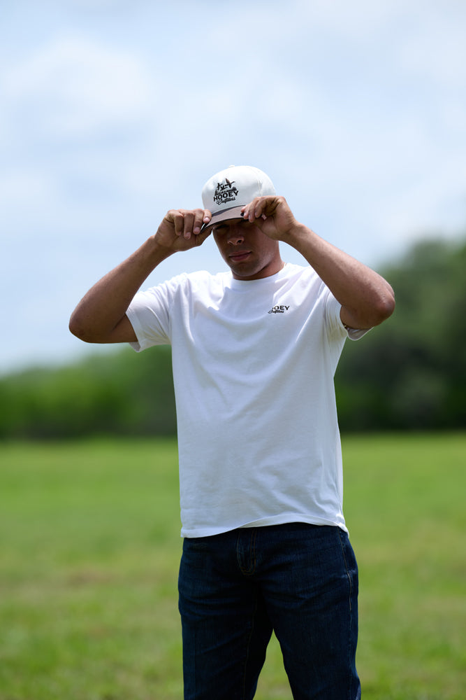 "Decoy" Hat Cream w/ Brown Logo