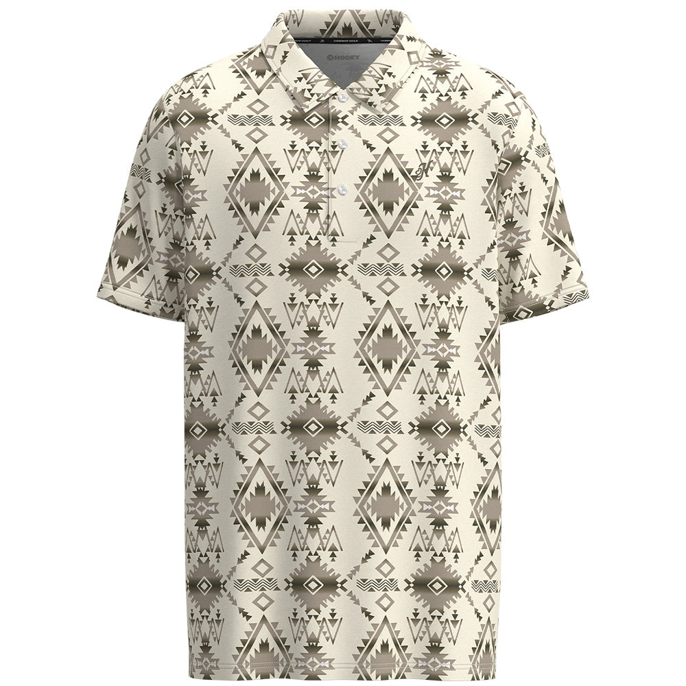 "The Weekender" Polo Tan/Aztec