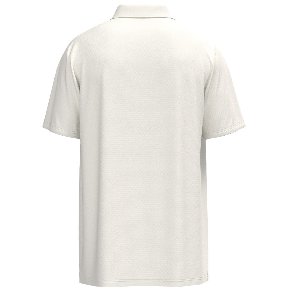 "The Drive" Polo Cream w/ Multi-Color Aztec