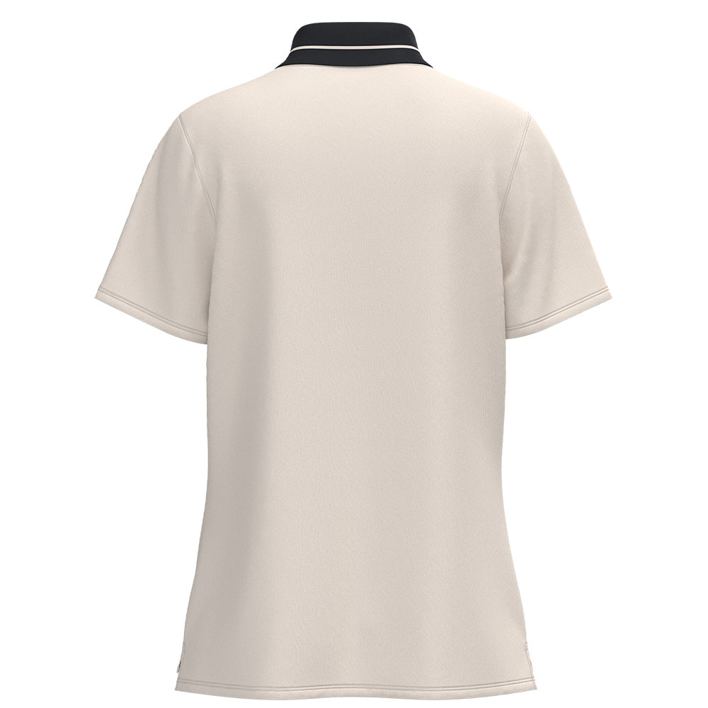 "Palmer" Short Sleeve Polo Cream/Black