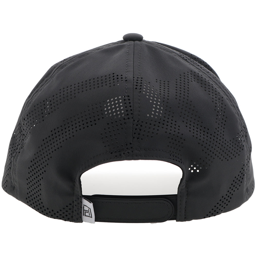 YOUTH "Draw" Hat Charcoal w/Black & White Circle Patch