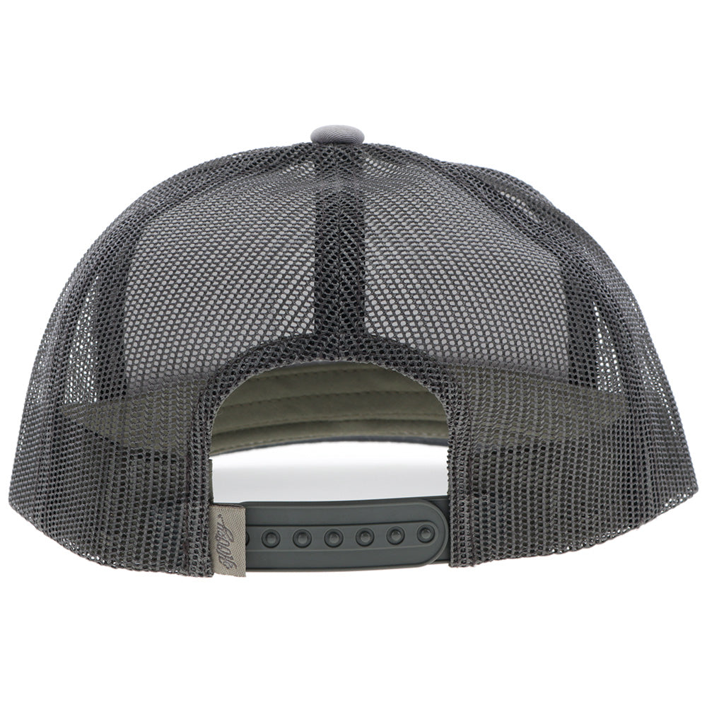 "Zenith" Hat Grey w/Brown Hooey Logo