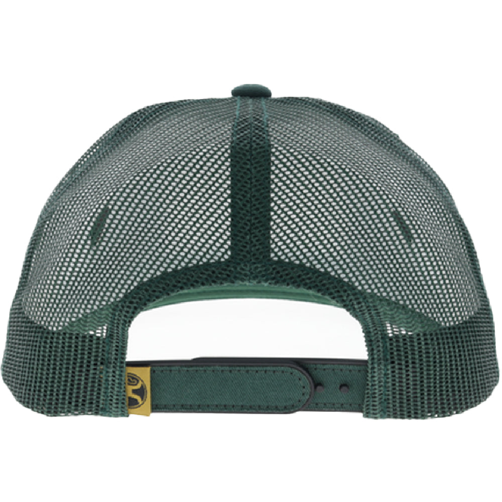 YOUTH Tap 5-Panel Trucker Snapback Hat Green