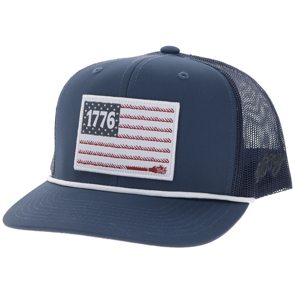 "Liberty Roper" Navy Blue w/ 1776 Flag Patch