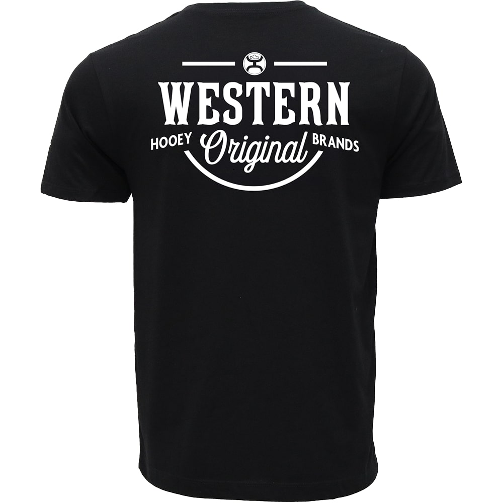 "Western OG" T-shirt Black w/White Logo