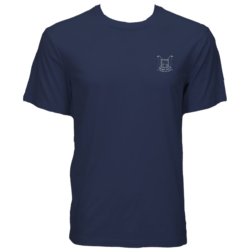 "Clubhouse" Navy Blue Cowboy Golf T-shirt