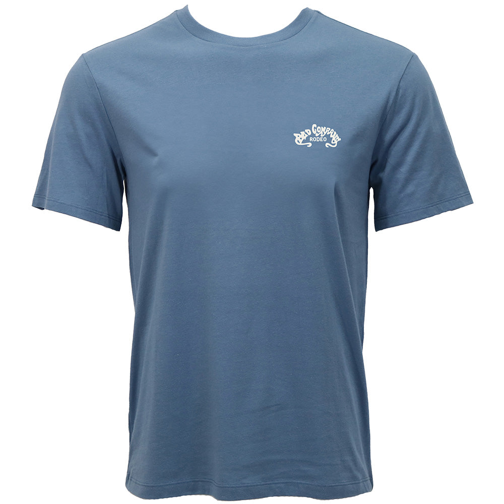 Bad Company T-shirt Denim w/White & Red Logo