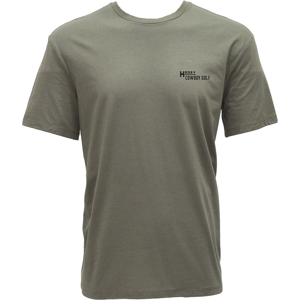 "Country Clubbin' " Green Cowboy Golf T-shirt