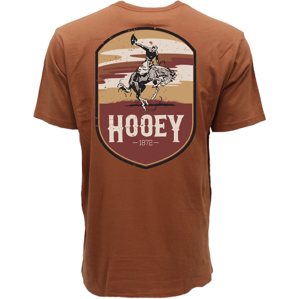 Cheyenne Hooey Pocket T-shirt Rust