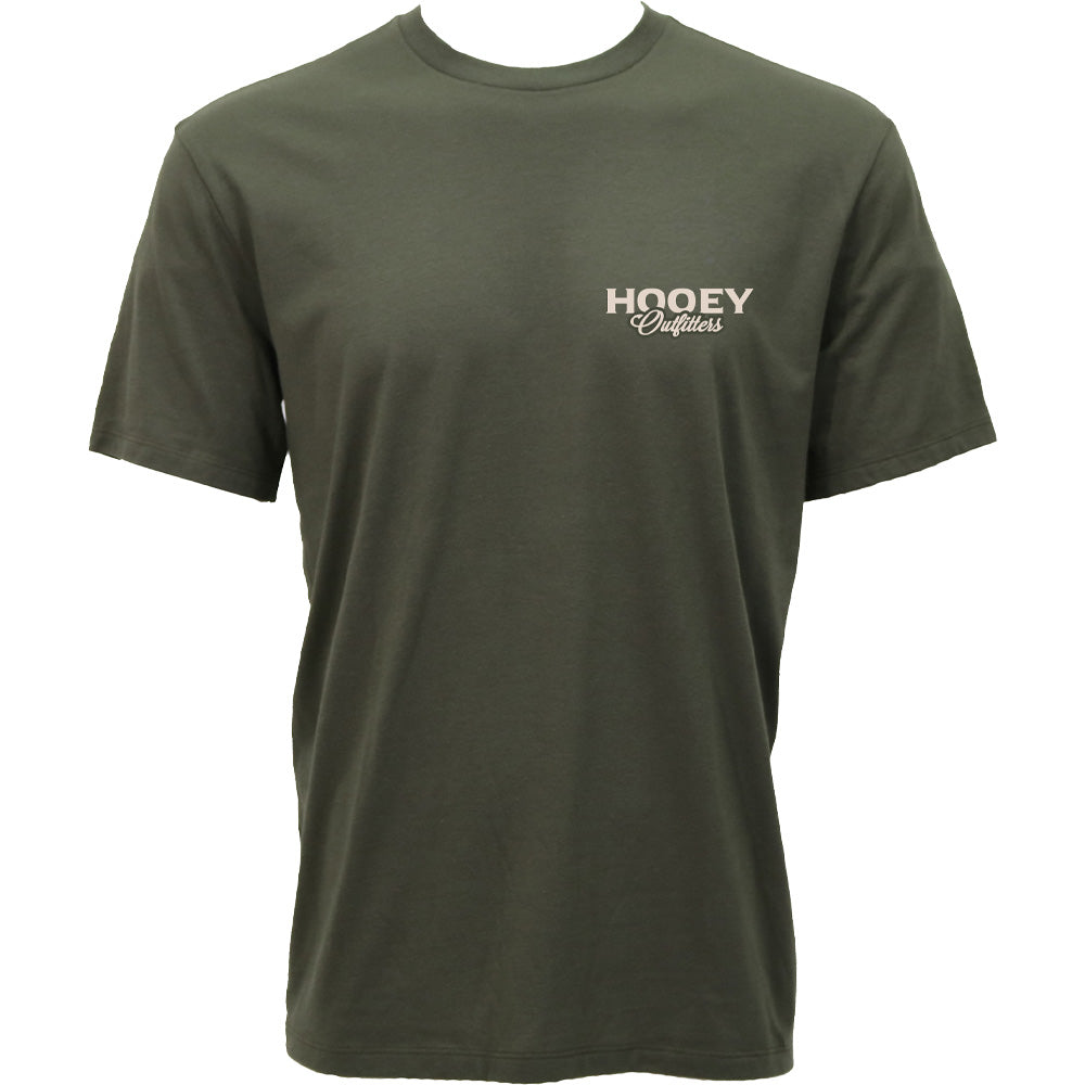 Remi Hooey Outfitters T-shirt Green w/Bird Dog Logo