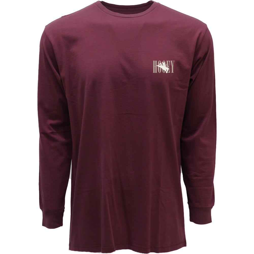 Wild Ride Long Sleeve T-shirt Maroon