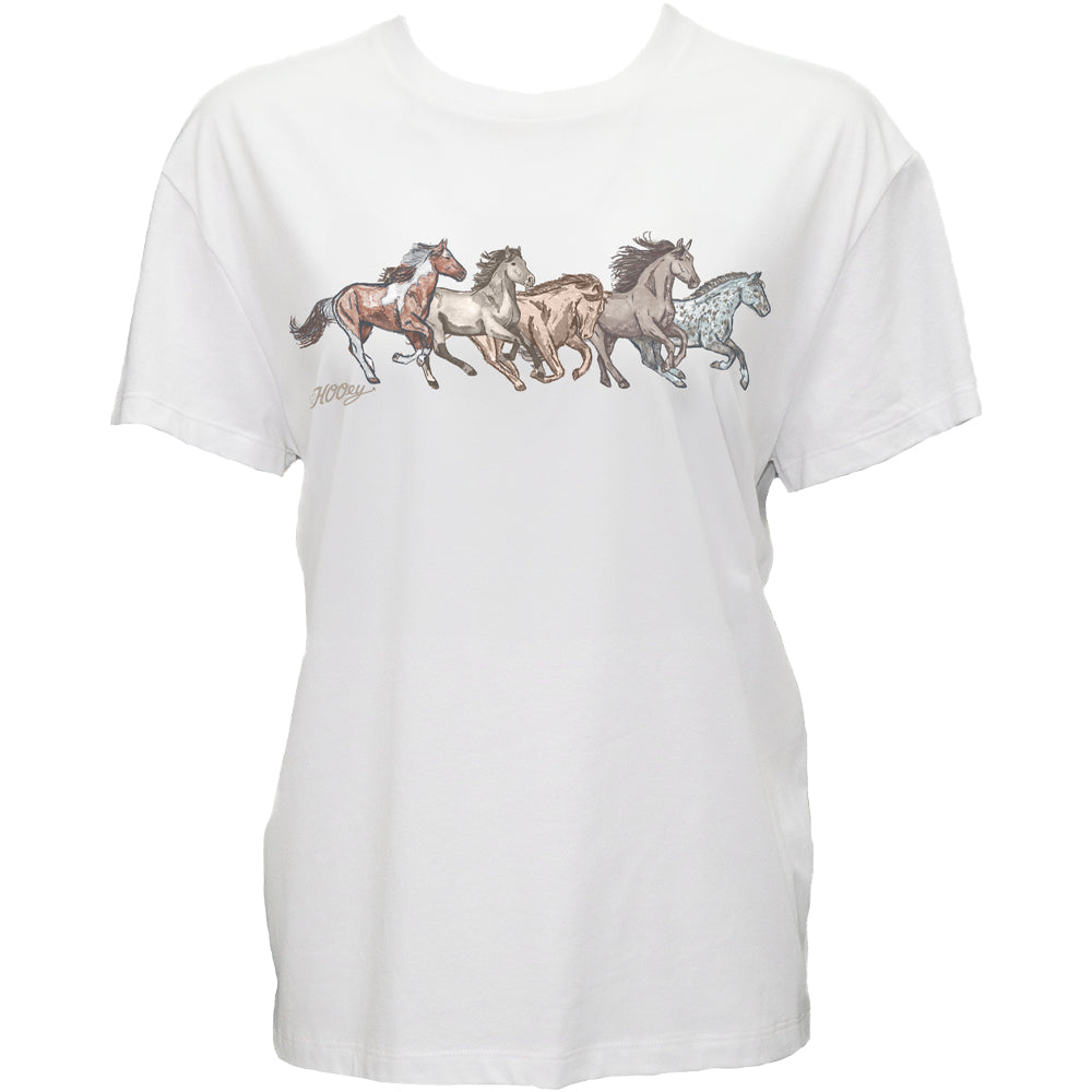 Wild Horses Hooey T-shirt Cream
