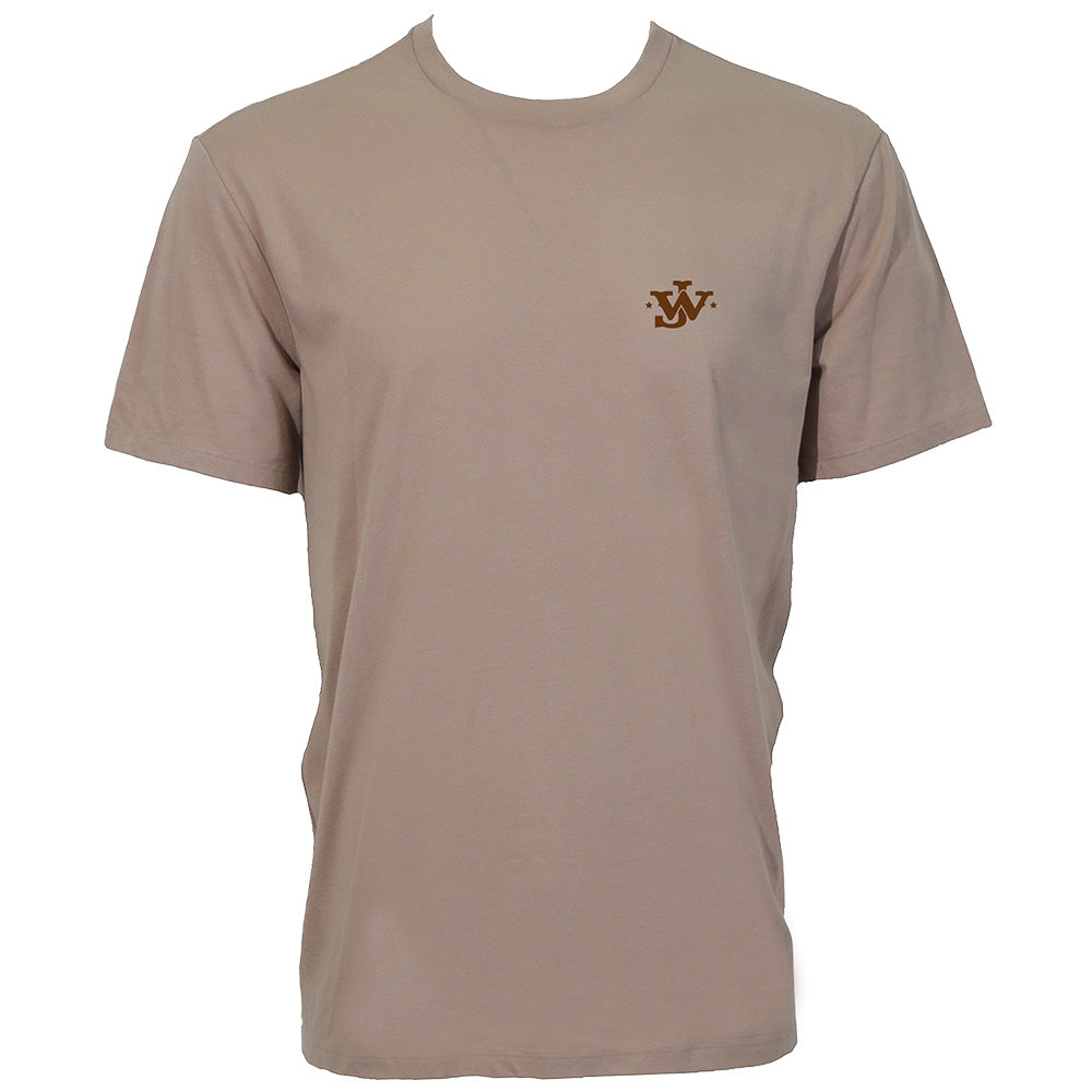 "John Wayne" Light Brown Pocket T-shirt