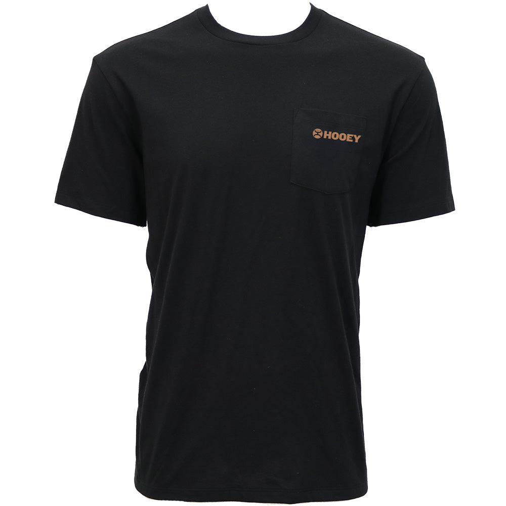 "Quanah" Black Pocket T-shirt