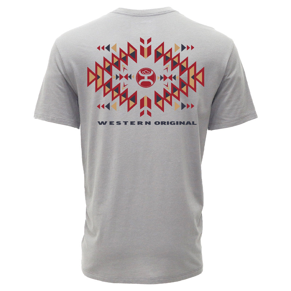 "El Dorado" Grey w/Red & Orange Logo T-shirt
