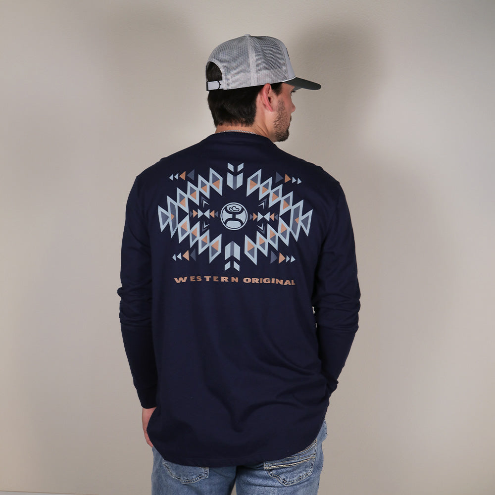 El Dorado Long Sleeve T-shirt Navy