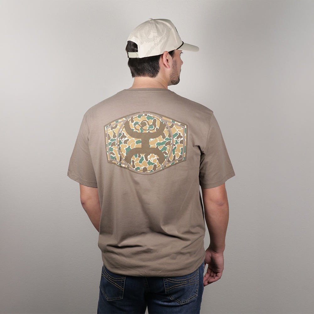 Ollie Hooey Outfitters T-shirt Brown /Camo