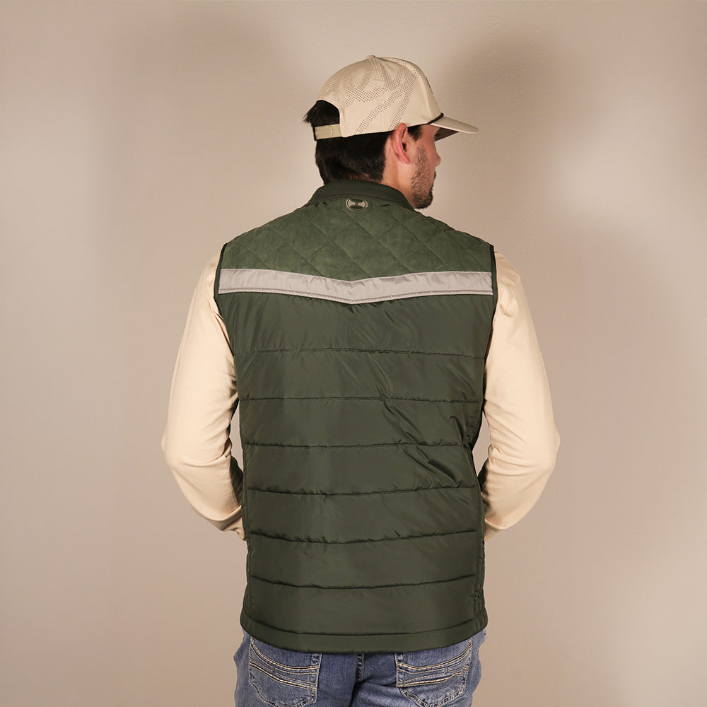 Banff Puffer Vest Dark Green
