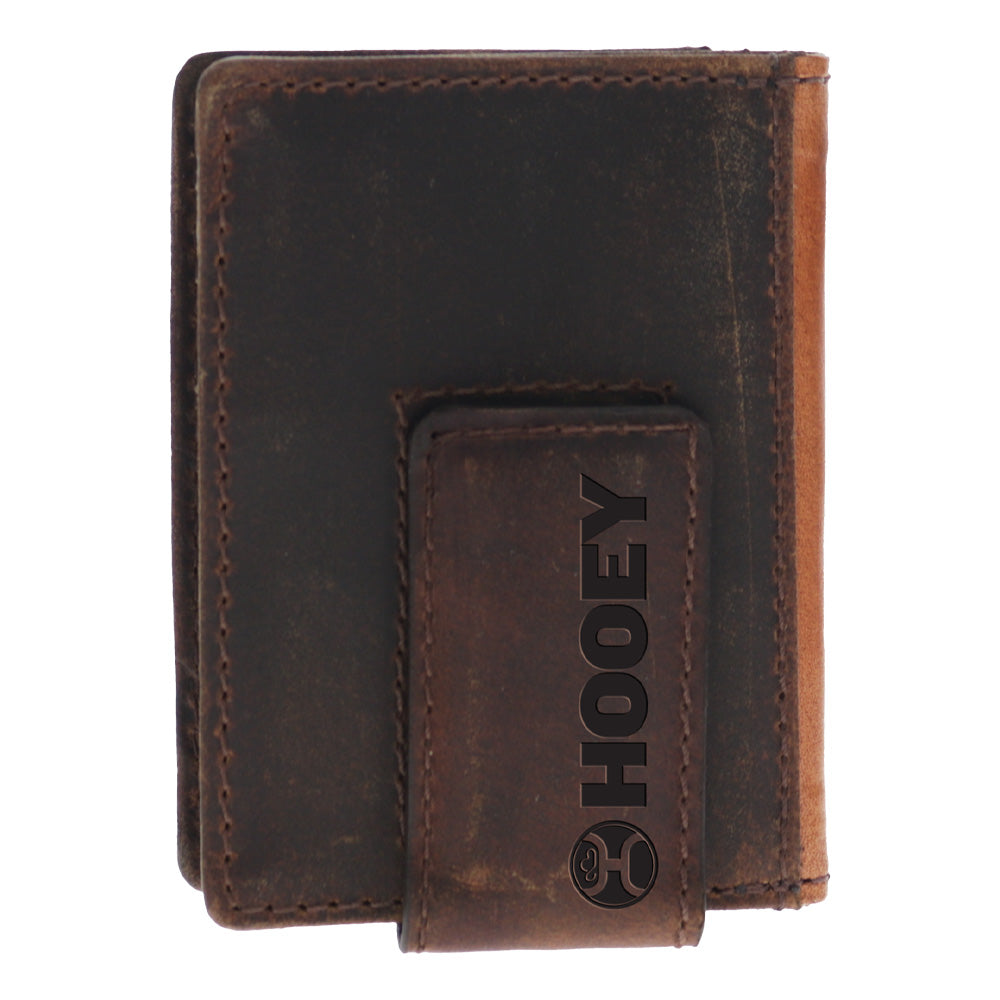 Tuff Trifold Wallet Tan/Brown Leather
