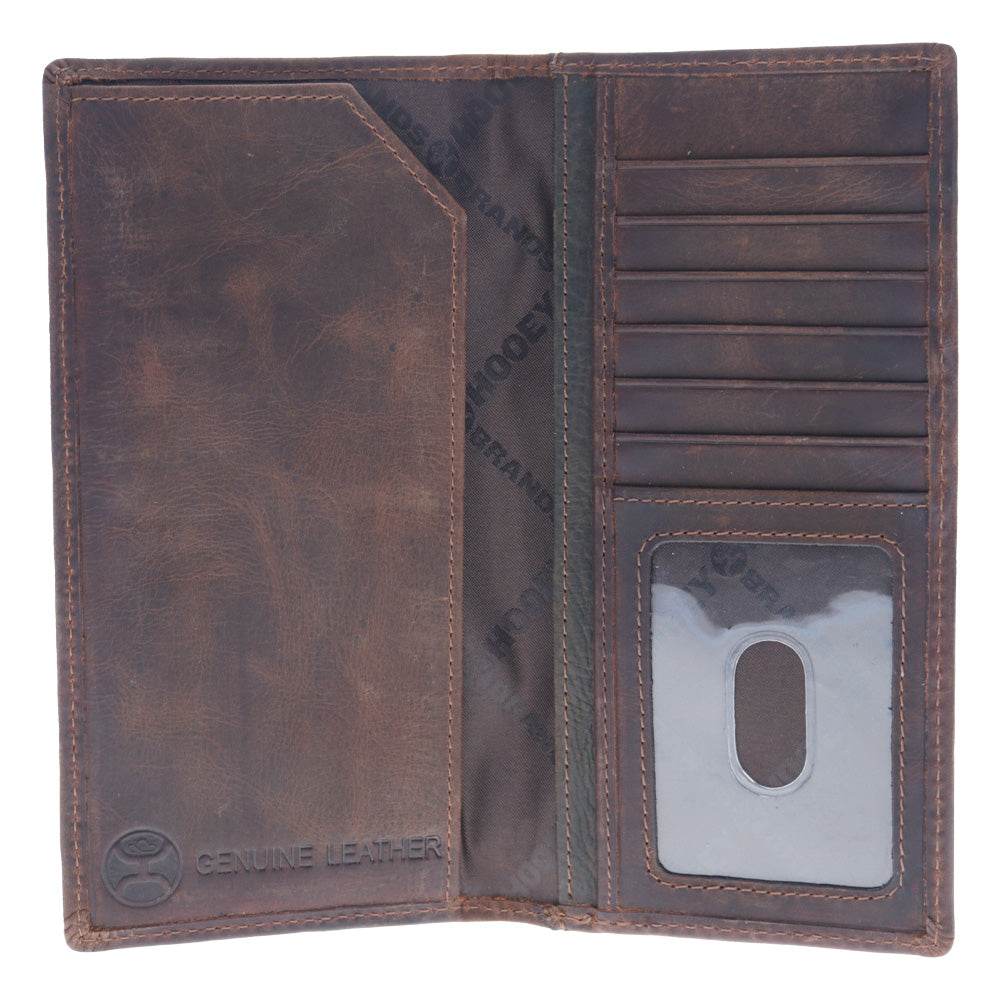 Wyatt Rodeo Wallet Brown Leather
