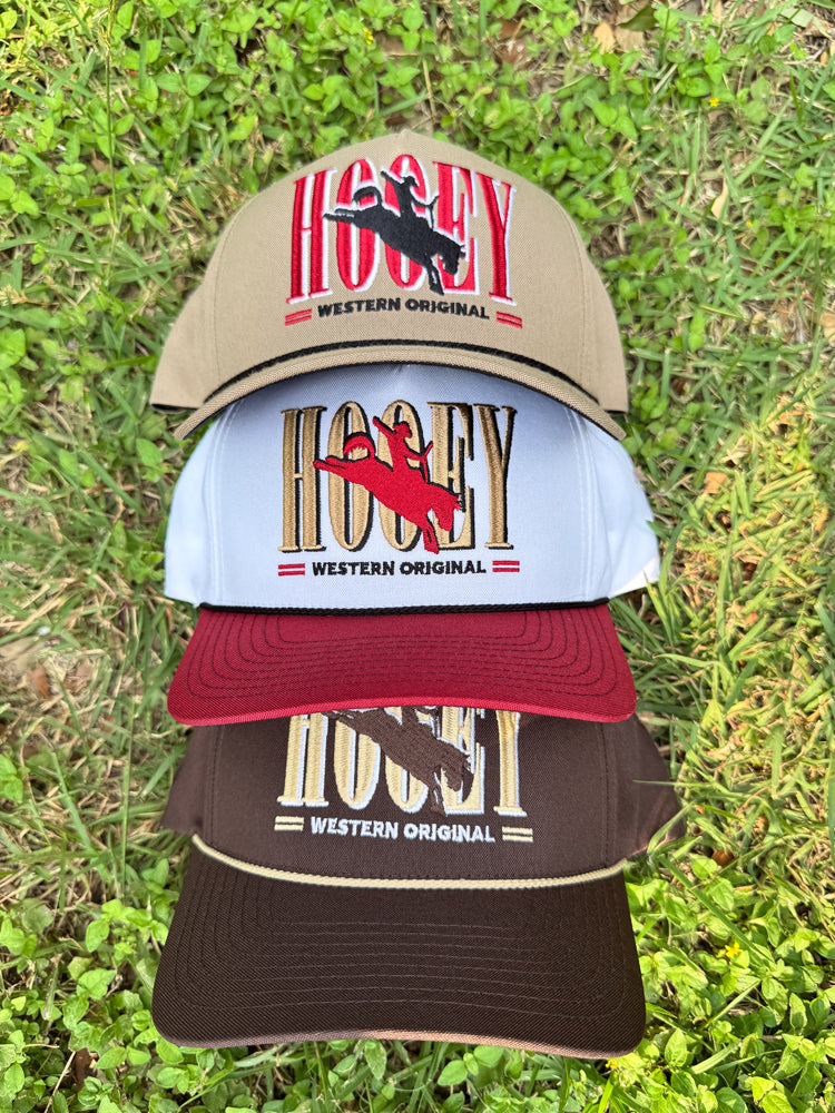 "Wild Ride" Hooey Hat White w/ Hooey Embroidered Logo