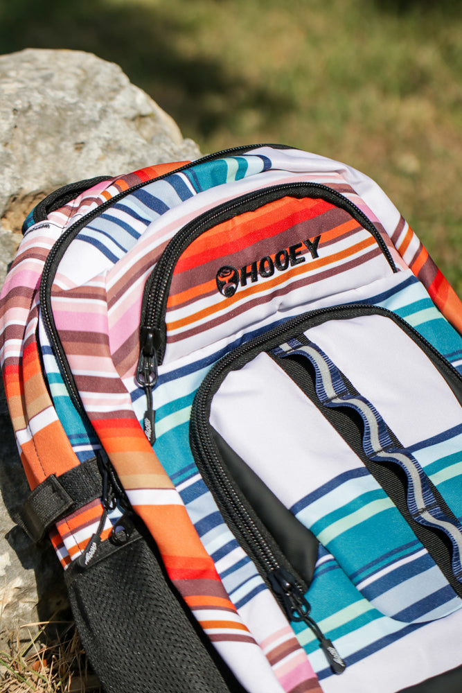 "Ox" Hooey Backpack Black/Multi-Color Serape