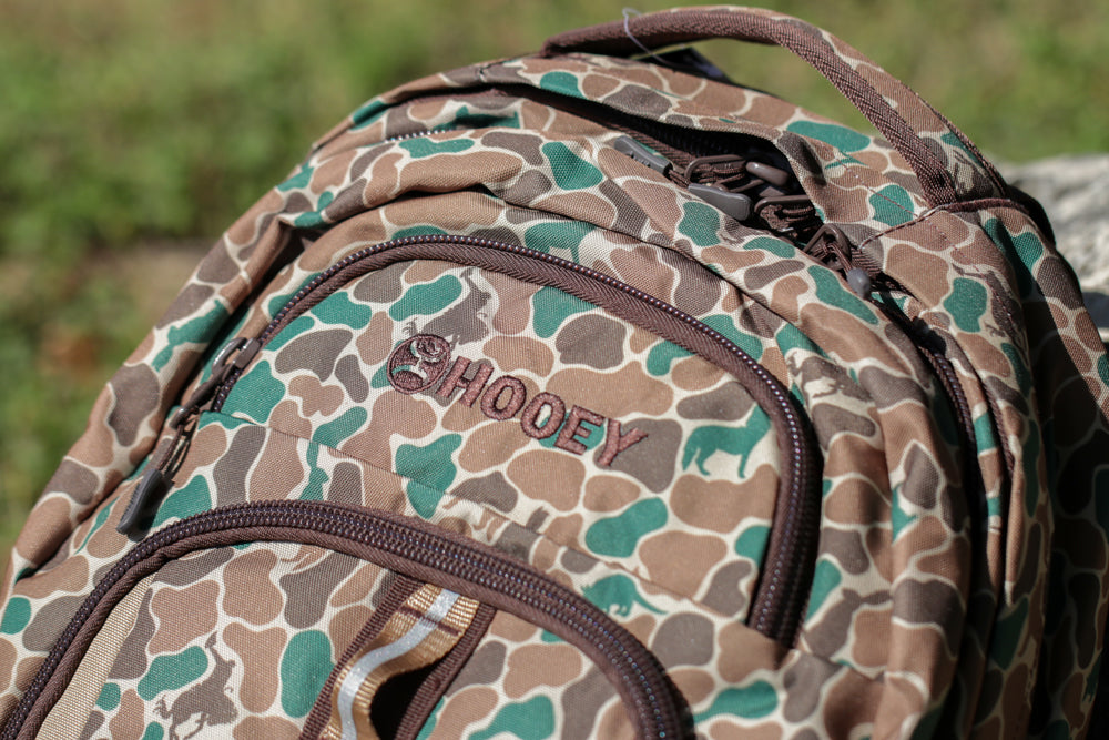 "Ox" Hooey Backpack Critter Camo/Brown