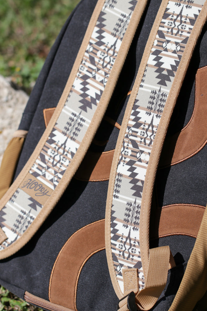 "Recess" Backpack Charcoal/Aztec
