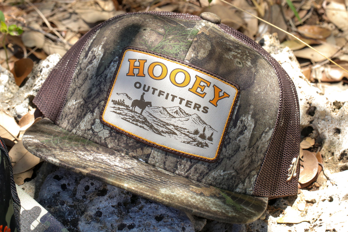 Backcountry 6-Panel Trucker Snapback Hat Realtree Camo/Brown