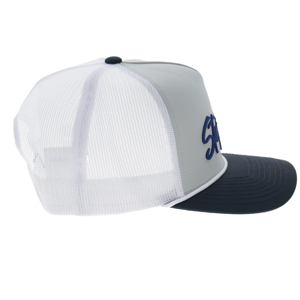 Nashville Stampede Hat Grey/White