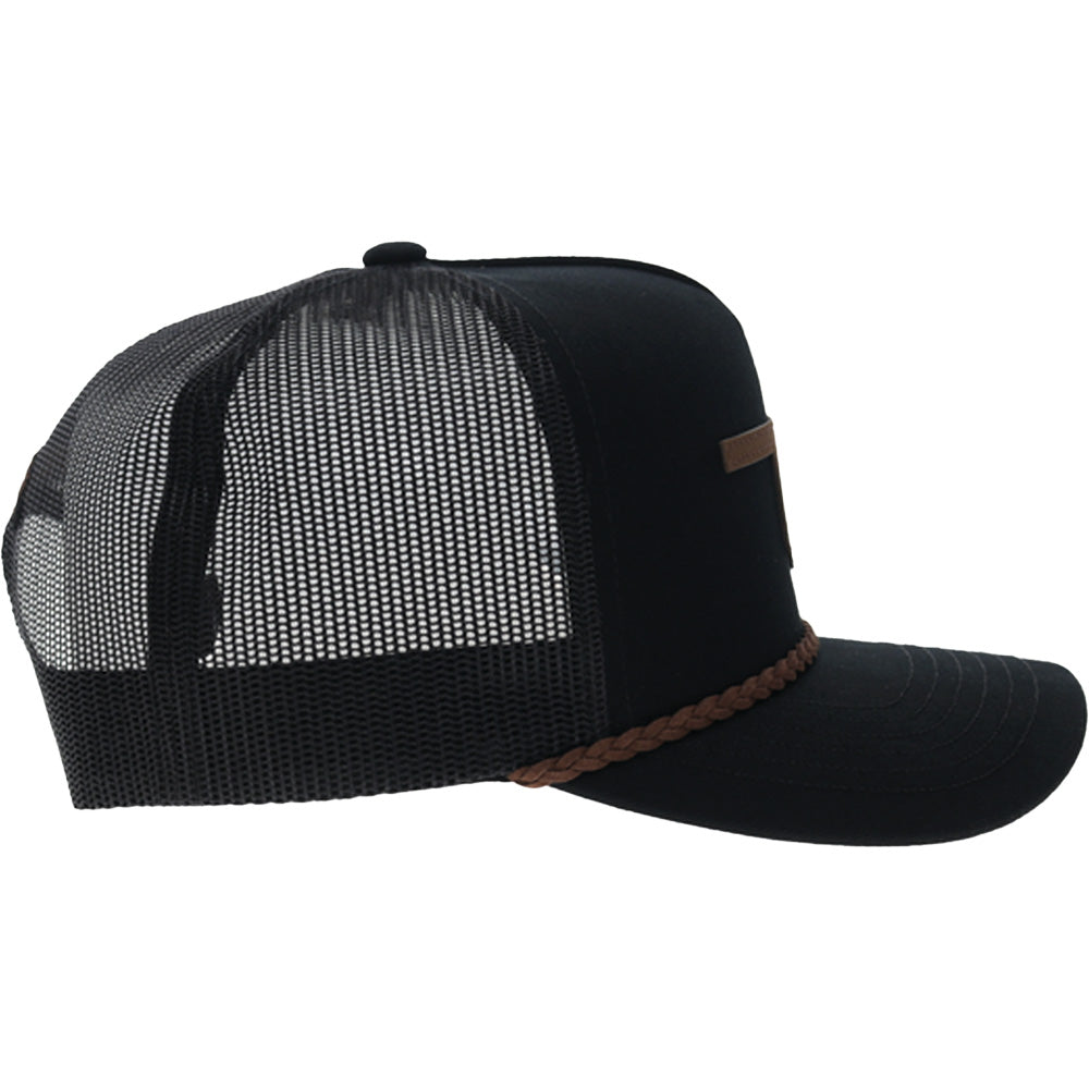 University of Oklahoma 5-Panel Trucker Snapback Hat Black
