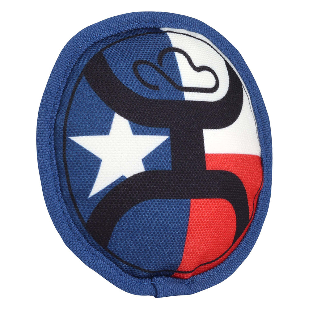 Hooey Canvas Pet Toy Texas Flag