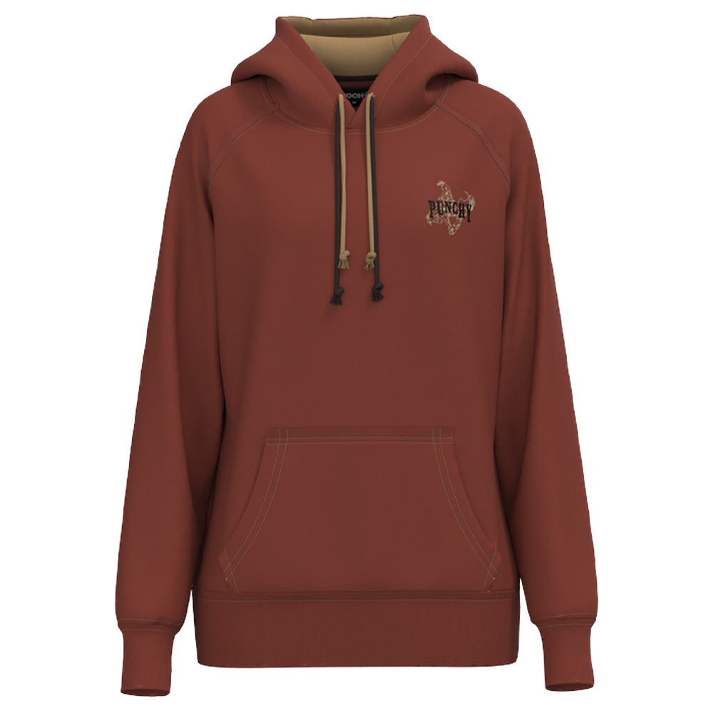 Punchy Hoody Red