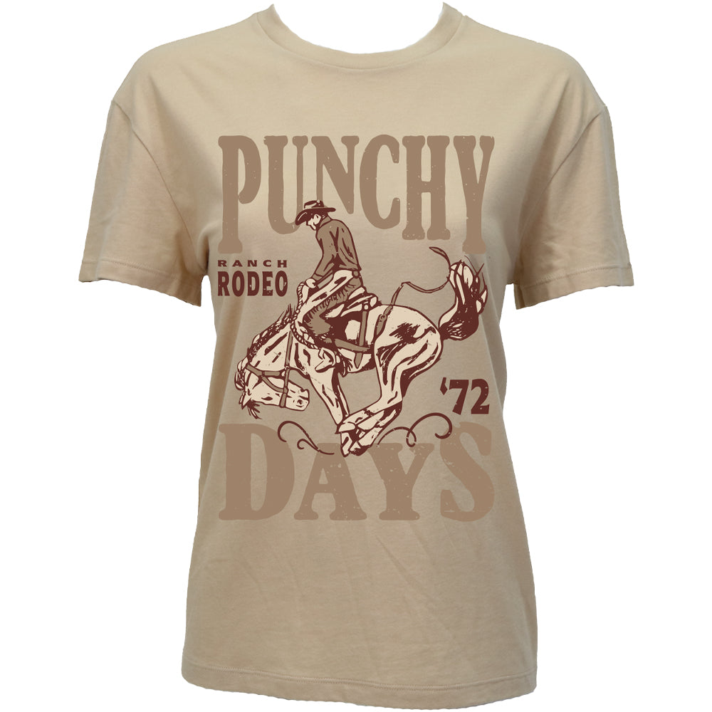 Punchy Days T-shirt Tan/Brown