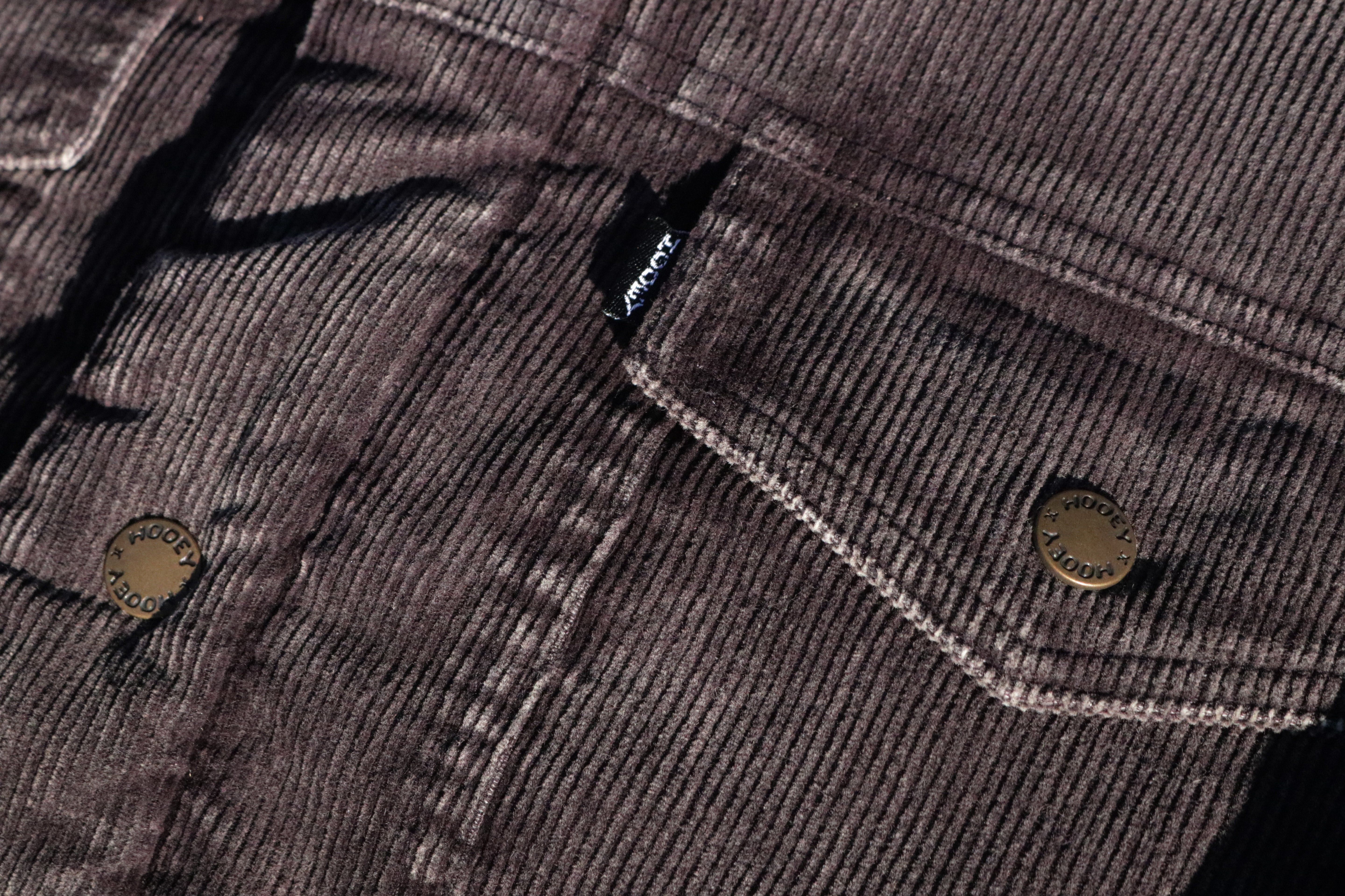 "Boulder Shacket" Brown Corduroy w/Snaps