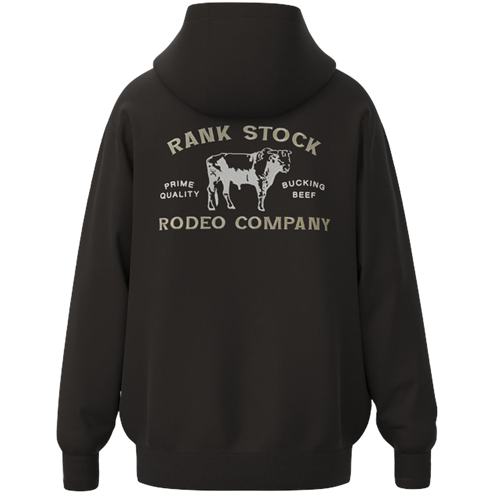 Charbray Rank Stock Hoody Dark Brown